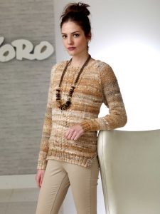 Maple - Pull raglan en Noro Tennen